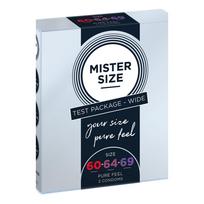 Mister Size Wide, 3 vnt. prezervatyvų rinkinys