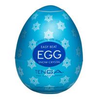 Tenga Egg Snow Crystal masturbatorius