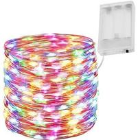 100 LED lempos – daugiaspalvės