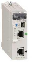 Schneider Electric „Modicon M340“, 4096 KB procesorius „Modbus“ ir „Ethernet“, BMXP342020
