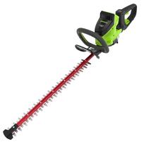 Gyvatvorių žirklės Greenworks GD40HT66; 40 V; 66 cm (be akumuliatoriaus ir pakrovėjo)