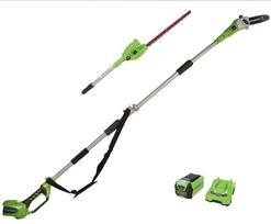 Multifunkcinis įrankis sodui Greenworks GD40PSHK2X; 40 V; 2x2,0 Ah akum.