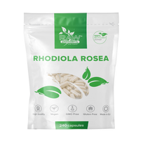 RAW POWDERS RHODIOLA ROSEA EKSTRAKTAS 500 mg 240 kapsulių