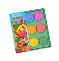 Plastilinas ALPINO 6 sp. + įrankių rinkinys