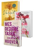 KNYGŲ RINKINYS. Colleen HOOVER. Mes dedame tašką + Ką praleidau, kol miegojai + Veritė