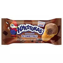 Šokoladinis plombyras vafliniame puodelyje NYKŠTUKAS, 130 ml