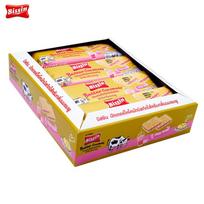 Bissin Pink Pieniniai vafliai 12 pakelių 348 gx 1 vnt / 3 vnt - tailandietiškas užkandis 348 g