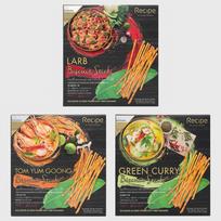 Recipe Larb & Tom Yum Goong & Green Curry sausainių lazdelės iš King Powder 180 gx 3 vnt – tailandietiškas užkandis 180 g x 3 pcs