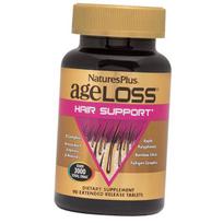 Plaukų kompleksas, AgeLoss Hair Support, Nature's Plus 90 skirtukas. (36375185) 90tab