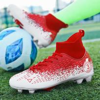 Vyriški futbolo bateliai suaugusiems, vaikams, aukštakulniai Futbolo batai, apkabos, žolės, treniruotės, sportinė avalynė, vyriški sportbačiai 45