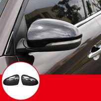 Skirtas „Hyundai Tucson 2015–2019“ priedui, anglies pluošto stiliaus šoninio galinio vaizdo veidrodėlių dangtelių dangtelių korpuso apsaugos apdaila