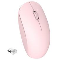 Belaidė pelė Balta žaidimų usb pelė belaidė 2.4ghz Kompiuteris Tyli Ergonomiška Pelė Žaidimams Kompiuterio priedai nešiojamam kompiuteriui Pink