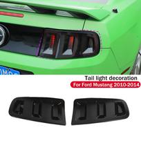 Galinio žibinto apdailos dangtis Galinių žibintų lipdukai, tinkami Ford Mustang 2010-2014 ABS automobilių priedams, juodi Smocked Black