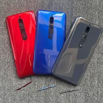 Baterija, skirta „Xiaomi Redmi 8“ užpakalinio korpuso stiklo galinių durelių skydui, 6,22 colio, 2019 m. aukštos kokybės pakeitimas mėlyna