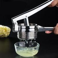 Nerūdijančio plieno bulvių ir grūstuvės, aukščiausios kokybės rankinis trintų vaisių trintuvas, citrinų spaudimo mašina – rankinė citrusinių vaisių spaudimo sulčiaspaudė Stainless steel