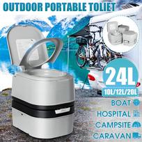 24L nešiojamas tualetas kempingas Potty Loo lauko kempingas karavanas RV valtis iškylai žvejybos šventės reikmenys komoda