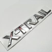 Chromuotos X Trail Xtrail emblemos raidės galinės lipdukas Nissan X-Trail automobiliui