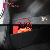 Automobilio bagažinės laikymo organizatorius Chevrolet Cruze Equinox Sail Malibu Onix Dalikliai Uodegos pertvara 1Pc For Malibu 13-18 gray