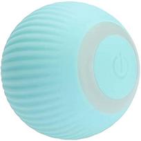 Interactive Cat Toy Ball USB Rechargeable Smart Toy Self-rotating Ball Light Cat Toy (Blue) 4x4x4cm white