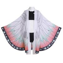 Anime Demon Slayer Kamado Nezuko Cosplay Beach Summer Women Swimsuit Kimetsu No Yaiba Shinobu Kocho Kimono Bikini Party Costumes L