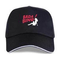 Nauja Bada Bing The Sopranos Unisex madinga beisbolo kepuraitė Vasarinė jauki, kvėpuojanti, juokinga unisex spauda\u0