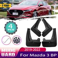 Automobilio purvasargiai purvasaugiai Mazda3 Mazda 3 BP Sedan ~2022 Purvasargiai purvasaugiai sparnų purvasaugiai auto gray