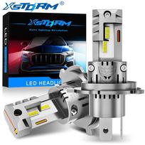 2vnt 20000LM H4 LED priekinių žibintų lemputės Canbus 9003 HB2 Led 3570 CSP tolimųjų artimųjų šviesų automobilių šviesos turbo LED diodinė lempa Auto 12V 6500K