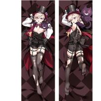 Genshin Lyney Cosplay Ilga apkabinama pagalvė Dėklas Persiko oda Genshin Impact Apkabinama pagalvė Ilgas pagalvės užvalkalas Kaledos 40x120cm