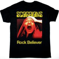 Scorpions Rock Believer juodi unisex marškinėliai S