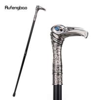 Eagle Head Prabangi vaikščiojimo lazda Dekoratyvinė lazda Elegant Fashion Cane Cosplay Alloy Crosier Vintage vaikščiojimo lazda 93cm įvairiaspalvis