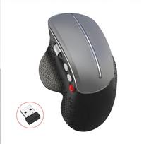 2.4G belaidė šoninė ritininė pelė Vertikali žaidimų pelė, skirta Gamer 3600 DPI ergonominėms pelėms nešiojamam kompiuteriui