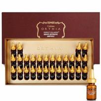 Coreana ORTHIA Perfect Collagen 28Days Intensive Ampule 2ml x 28EA, Anti-Aging, Drėkinanti, KBeauty, Korėjos kosmetika, mėginys