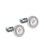 Maserati Jewels nerūdijančio plieno rankogalių segtukai JM121ATK14 vyrams white