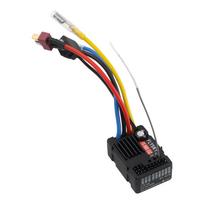 FLYSKY FS-R4D-ESC Greičio LED Valdymas 2 viename ANT Imtuvas skirtas FS-HW-G4P MG4 G7P MG7 1/10 Vikšriniam juoda