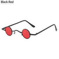Small Round glasses for Women Men Ultra Mini Metal Frame Anti-Reflective Hip Hop Punk Sun Glasses Men's glasses Fashion Sunglass