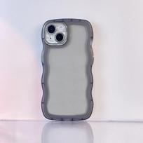 Mielas banguotas garbanotas skaidrus dėklas telefonui iPhone 11 dėklas iPhone 15 Pro 14 13 12 Pro Max XS Max X XR 7 8 Plus SE minkštas smūgiams atsparus dangtelis For iPhone 13