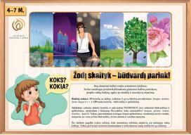 Žodį skaityk – būdvardį parink