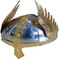 Viduramžių sparnų šalmas Norman Nasal King Helmet Deluxe Viking Helmet sparnuotas šalmas Emperor Wings Šalmas