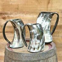3 Thors Viking geriamojo rago MUG rinkinys tankard medžioklės puodelis ale alaus vynui