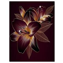 Vintažinė lelija, pilna deimantinė mozaikinė dėlionė, siuvinėjimas kryželiu rinkiniai Creative Hobby, 5d „pasidaryk pats“ deimantų tapyba Home Art S249 Full Round 30x45CM