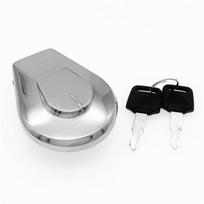 Motociklo dujų kuro bako dangtelio užraktas aliuminis su 2 raktais, skirtas Honda VF750C VF750 VT500C VT700C VT750C VT800C CB250 CB750 Nighthawk