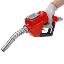 Skaitmeninis srauto matuoklis Aliuminio lydinio degalai Benzinas Benzinas Alyvos tiekimo pistoleto purkštukas dozatorius LCD ekranas 3 Gears degalų įpurškimo pistoletas raudona