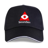 SecuroServ beisbolo kepuraitė nach shop securoserv black gta v 5 logotipas minimalistiniai vaizdo žaidimai