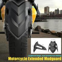 Universalus motociklo galinis sparnas, rato gaubtas, purvasargio laikiklis, sparnas, apsauga nuo purvo, galinis purvasargis, PP, moto motociklas