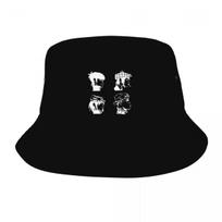 Pavasario piknikas Galvos apdangalai Gorillaz Logotipai Kibiras Hat Street Women Unisex Kepurės nuo saulės Session Kepurės Lengvos žvejo kepuraitės lauko sportui One Size