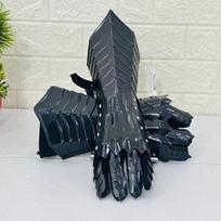 Viduramžiškas Nazgûl pirštinių rinkinys, Žiedinių vaiduoklių pirštinės, LARP, Šarvuotos pirštinės Rinkinys Pirštinės Pirštinių pora Cosplay kostiumui Pirštinė, SCA