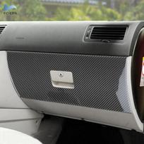 Automobilių priedai Anglies pluošto priekinės keleivio pusės pirštinių dėžutės skydelio dangtelio apdaila, skirta VW Golf 4 Jetta Bora MK4 R32 GTI 1999-2004 m.