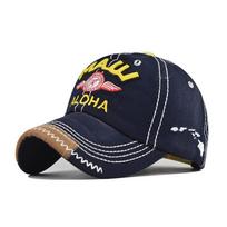 Washed Cotton Baseball Cap Casual Anchor Snapback Hat Unisex Women Retro Summer Hip Hop Fitted Caps Casquette Gorra Hombre Bone Adjustable