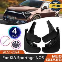4 vnt. automobiliniai purvasaugiai, skirti KIA Sportage NQ5 2023 Priedai 2022 2024 Automobilių sparnų purvasaugiai purvasaugiai purvasaugiai