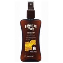 „Hawaiian Tropic“ apsauginis sausas purškiamas aliejus SPF15, vidutinio stiprumo, 200 ml